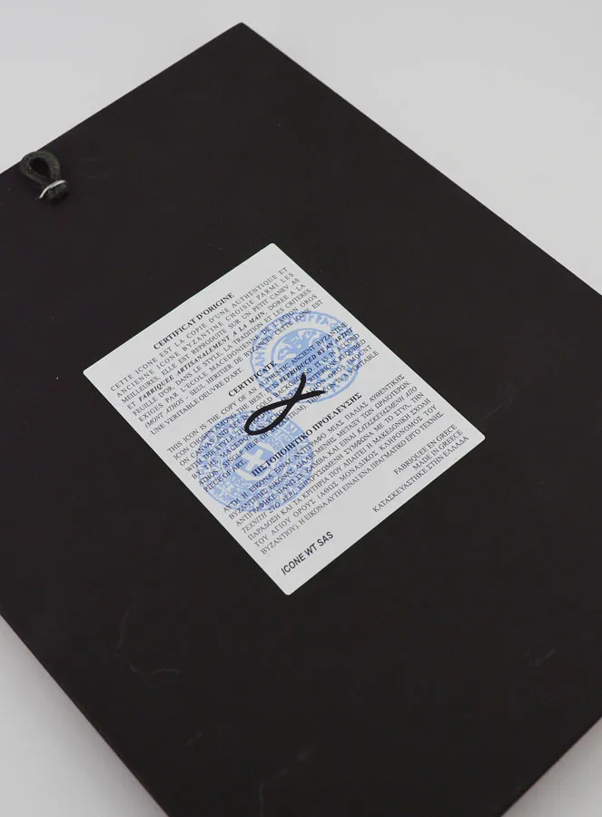 Grieks Byzantijnse Icoon Heilige Michaël - 22 cm (pic 4)