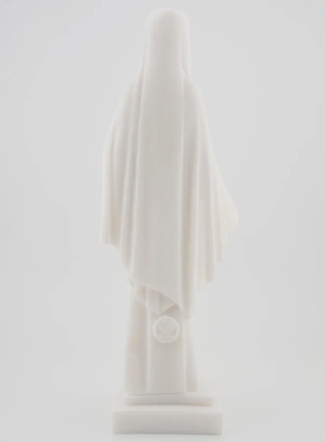 Beeld Heilig Hart van Maria van Albast - 25 cm (pic 4)