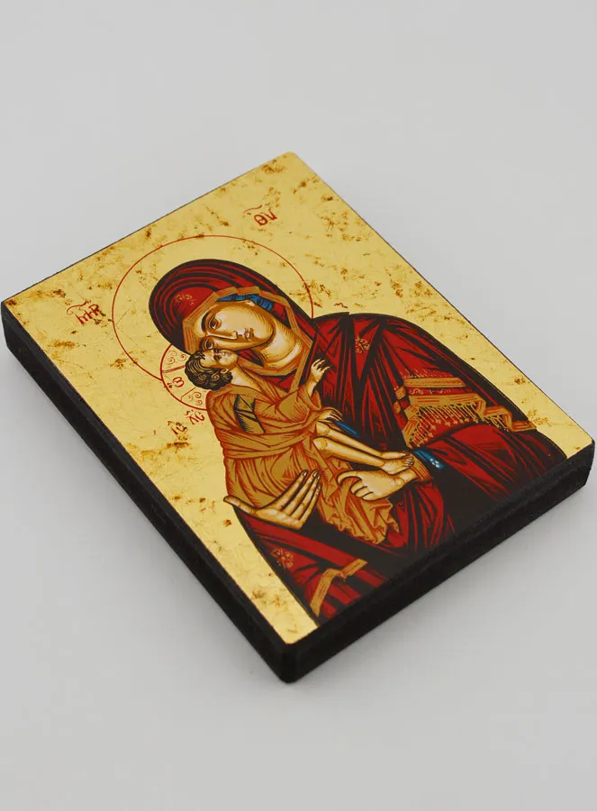 Orthodox Icoon Moeder Gods van Kazan 12 cm (pic 3)