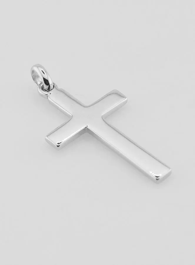 Hanger Doopkruis Sterling Zilver 26mm (pic 4)