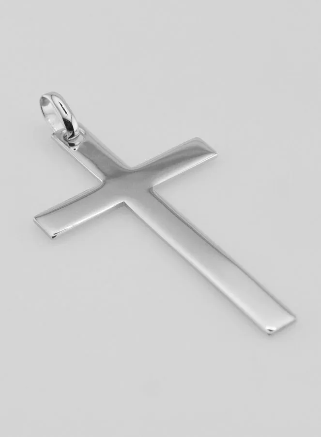Hanger Groot Kruis 925 Zilver - 50mm (pic 3)
