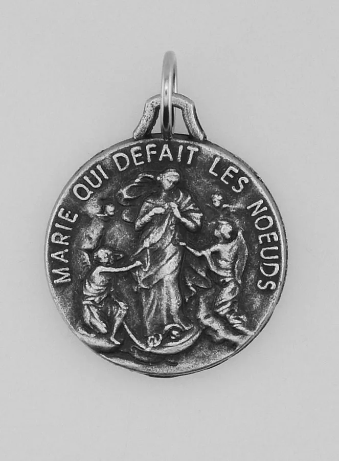 Hanger Maria die de Knopen Ontwart van Metaal - 18 mm (pic 1)
