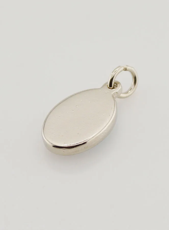 Medaille Maria Wonderdadige Zilverkleurig - 14mm (pic 4)