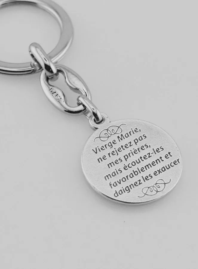 Sleutelhanger Maria Wonderdadige Zilverkleurig (pic 4)