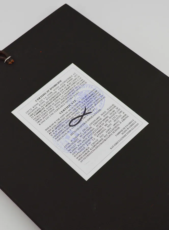 Icoon Onze Lieve Vrouw van de Wonderen - 22 cm (pic 4)