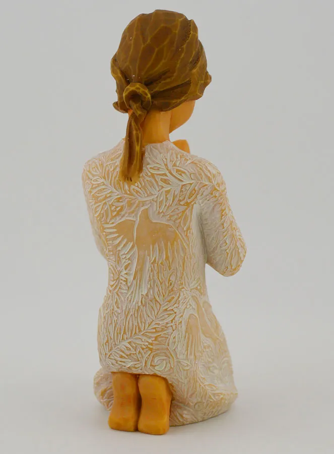 Beeld Willow Tree - Gebed van Vrede ( Prayer of peace ) - 10 cm (pic 4)