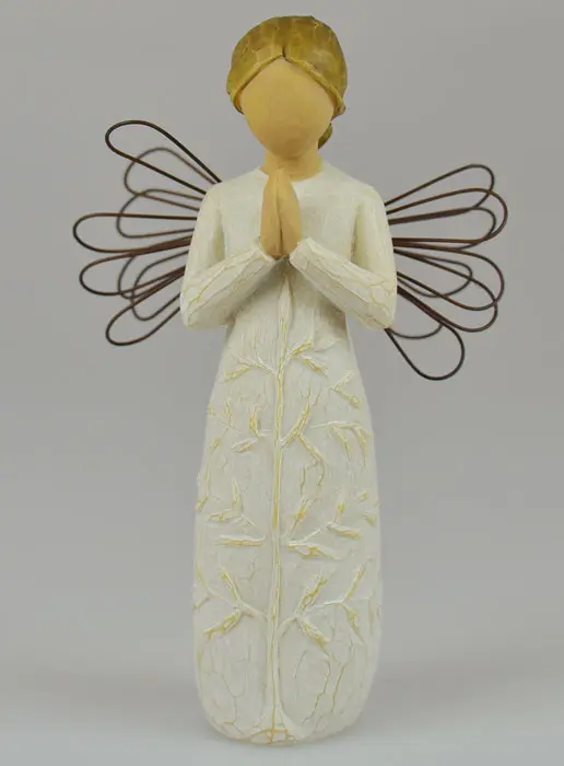 Engel Willow Tree - Biddende Engel (A Tree, A Prayer) - 11 cm (pic 2)
