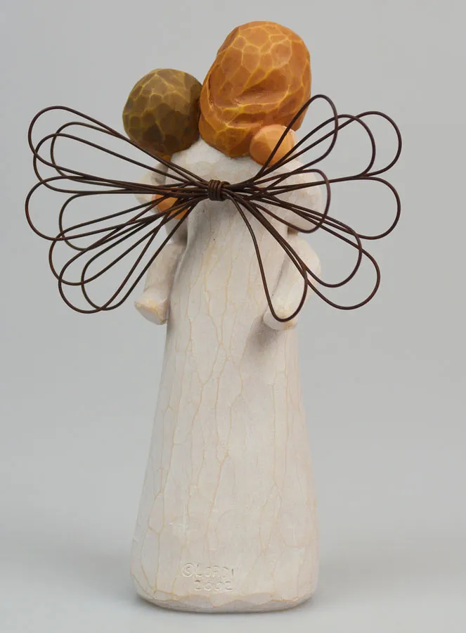 Engel Willow Tree - Engel Omhelzing Omarming (Angel's Embrace) - 14 cm (pic 4)