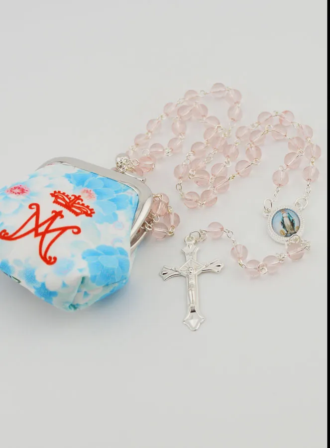 Rozenkrans Wonderdadige Maria in Beursje (pic 3)
