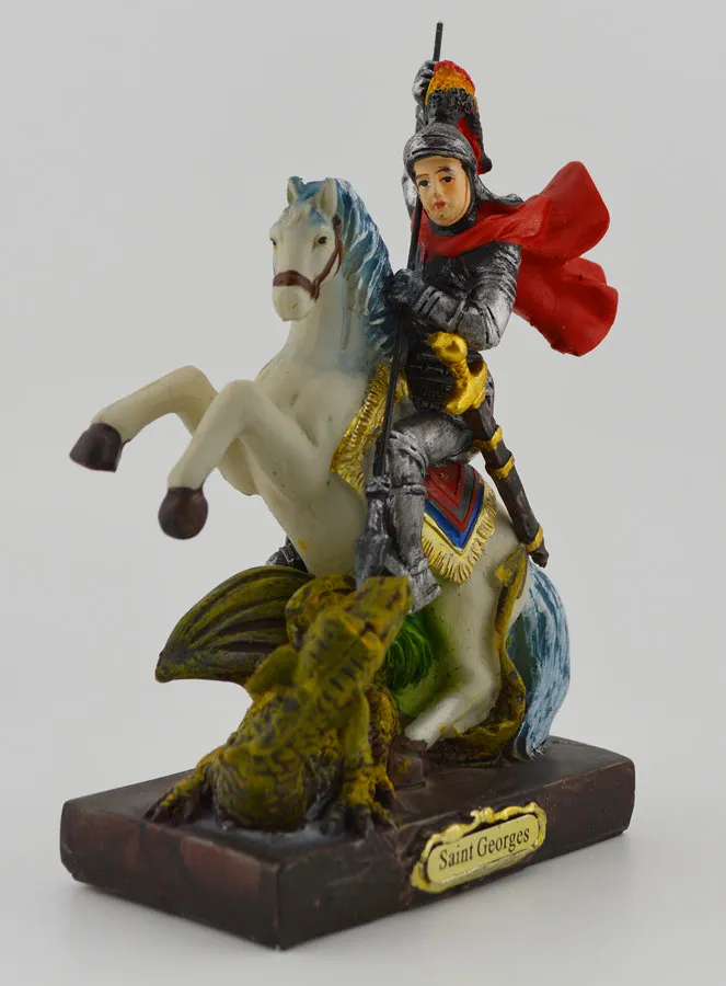 Beeld Heilige Georges - Sint Joris - 12 cm (pic 3)