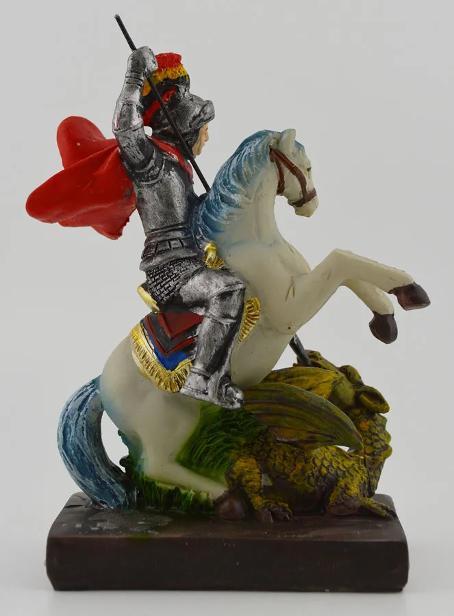 Beeld Heilige Georges - Sint Joris - 12 cm (pic 4)