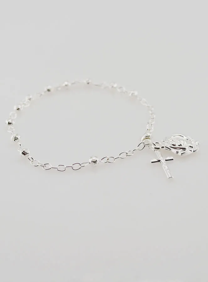 Armband Tientje Zilver Kralen 4 mm (pic 3)