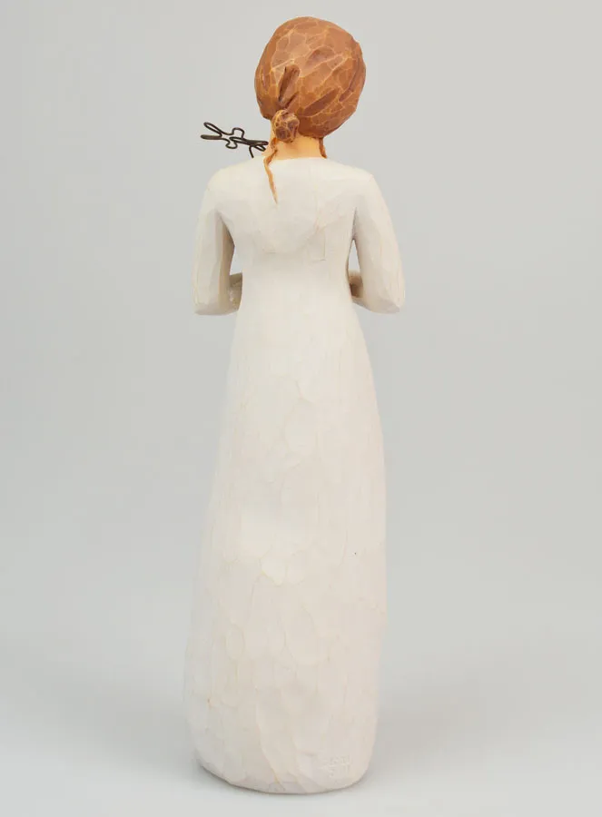 Beeld Willow Tree - Maria met Bloemen ( Grateful ) - 23 cm (pic 4)