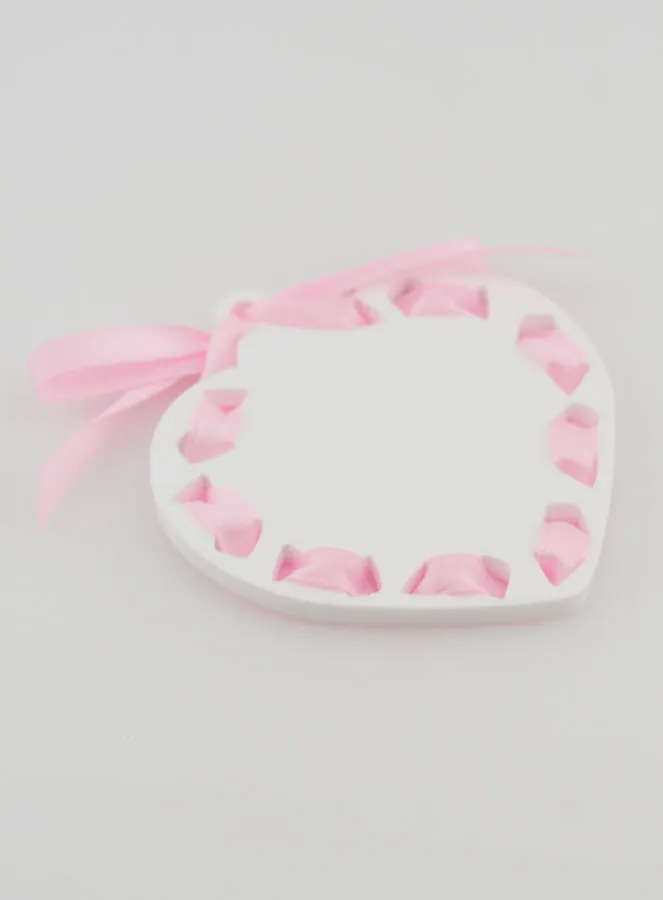 Icoon Bescherm Engel Roze - Doop Cadeau Meisje - 7 cm (pic 4)