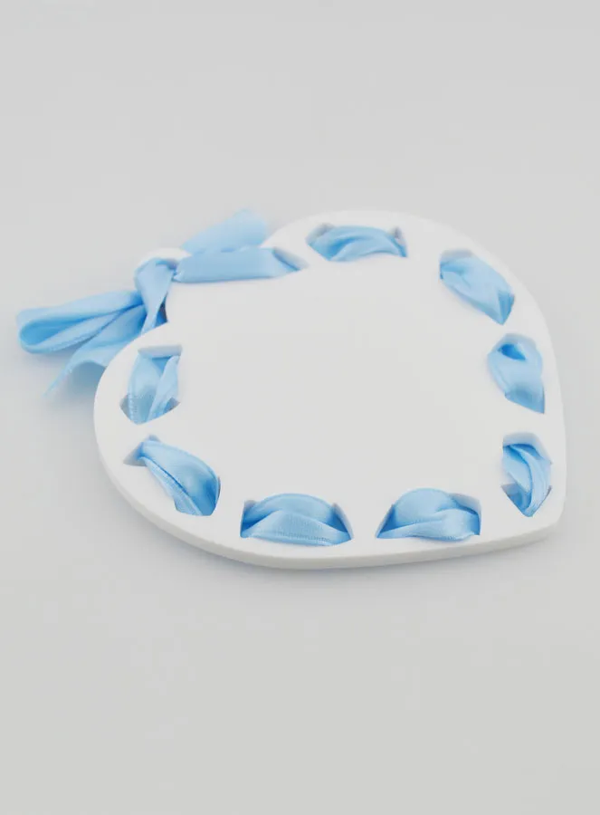 Engel Hart Blauw - Doopgeschenk Jongen - 11 cm (pic 4)