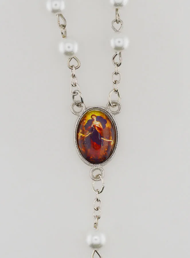Rozenkrans Maria die de Knopen Ontwart + Medaille 20mm (pic 3)