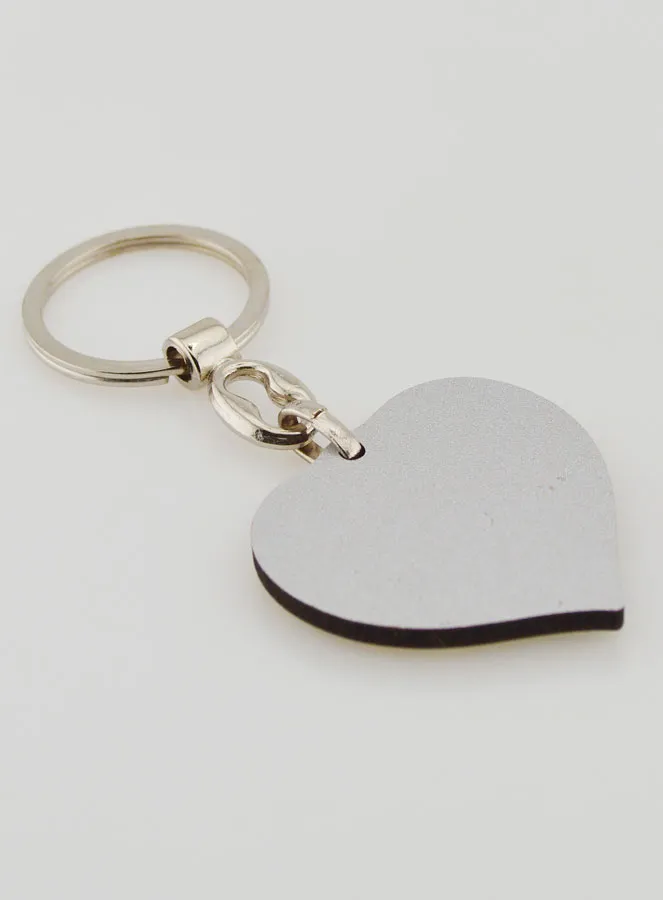 Sleutelhanger Hart Madonna van Lourdes - 4 cm (pic 4)