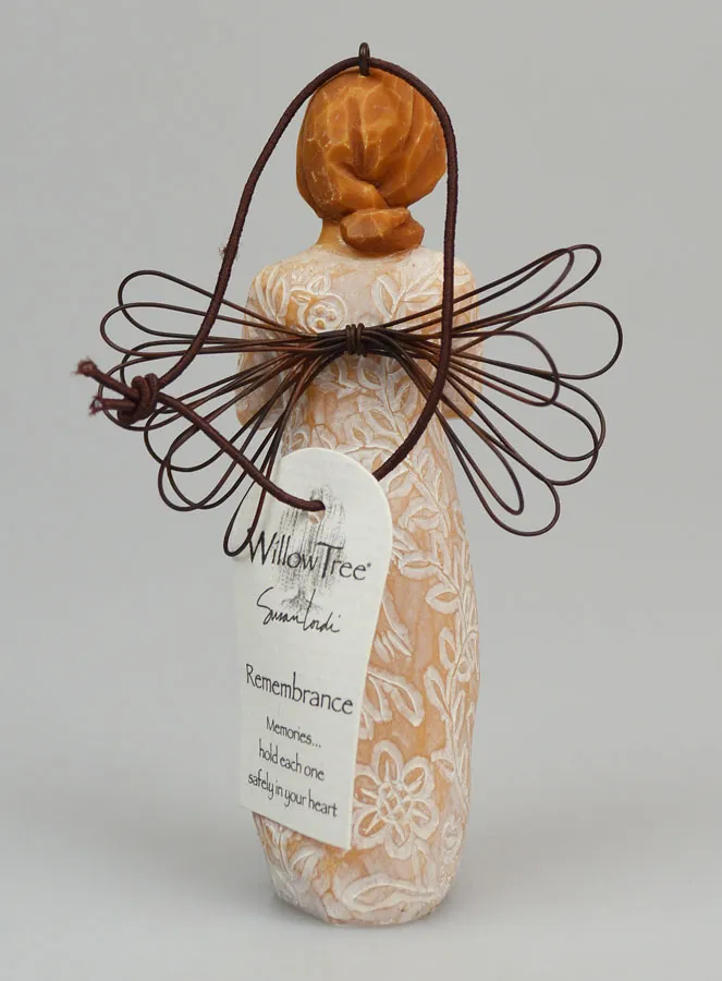 Engel Willow Tree - Engel van Herinnering (Remembrance) - Ornament 12 cm (pic 4)