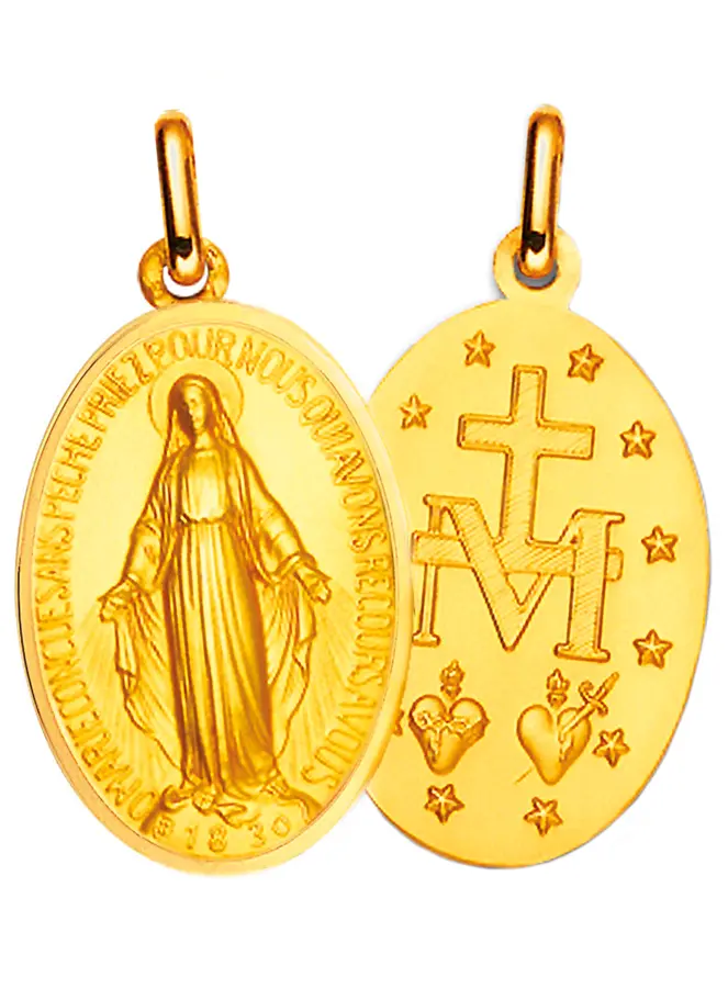 Wonderdadige Medaille Verguld met Rand - 23 mm (pic 2)