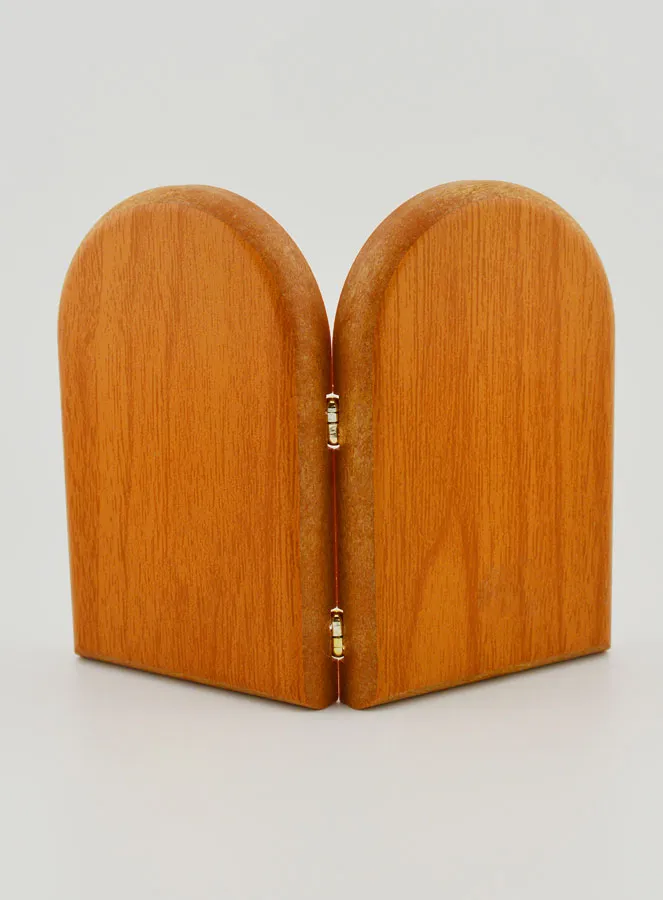 Tweeluik Icoon Maria die de Knopen Ontwart met Gebed (pic 4)