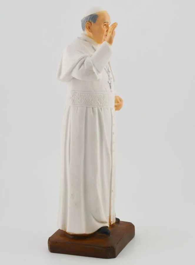 Beeld Paus Franciscus Polychroom - 20 cm (pic 3)