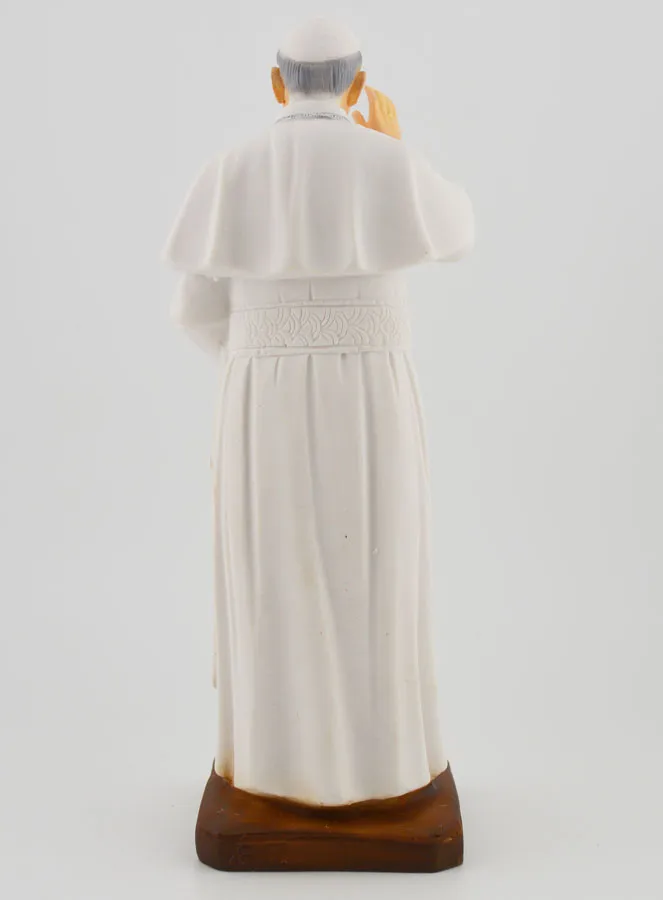Beeld Paus Franciscus Polychroom - 20 cm (pic 4)