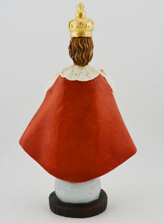 Beeld Kindje Jezus van Praag Handgeschilderd - 20 cm (pic 3)
