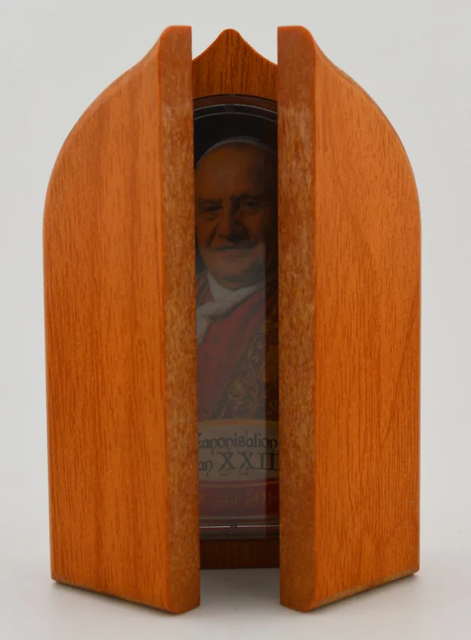 Houten Drieluik Icoon Paus Johannes XXIII (pic 4)