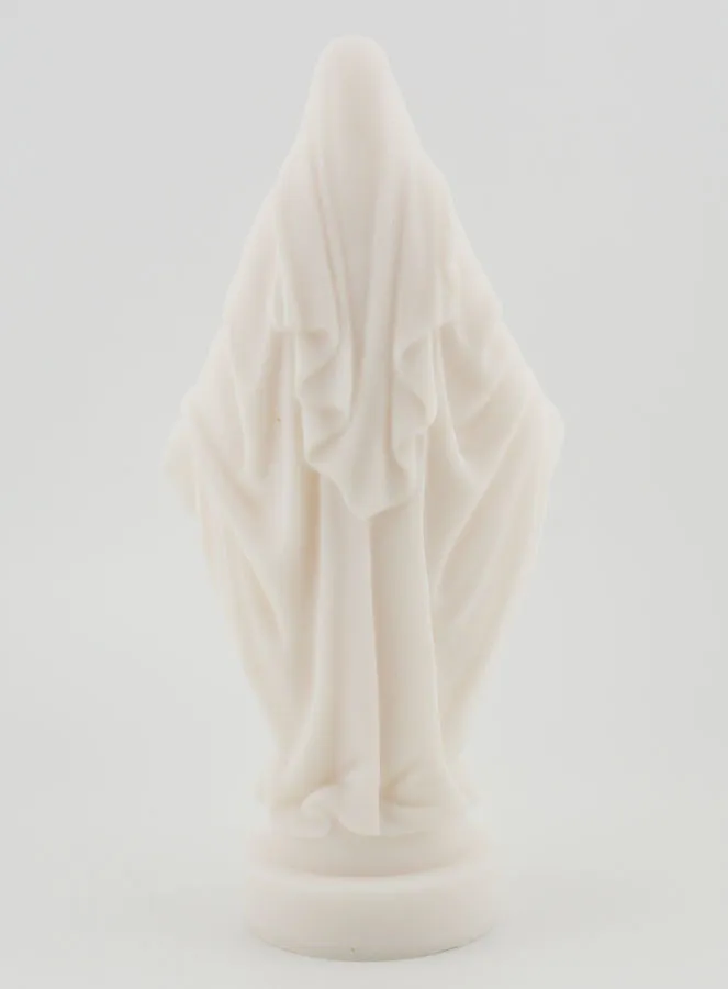 Beeld Maria Wonderdadige van Albast - 18 cm (pic 4)