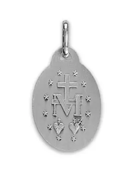 Hanger Maria Wonderdadige Medaille 925/000 Sterling Zilver - 17 mm (pic 3)