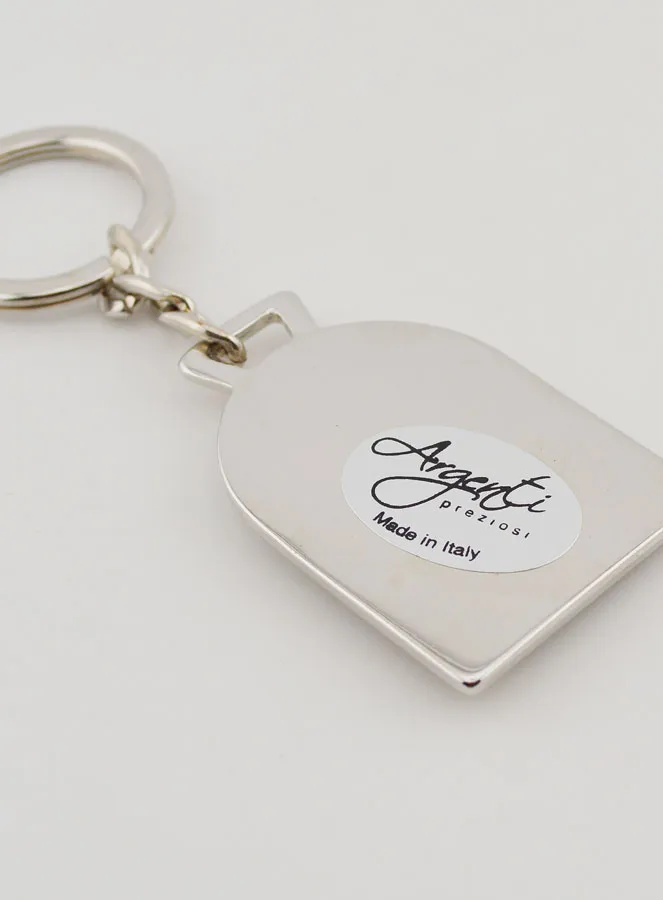 Sleutelhanger Onze Lieve Vrouw van Jeruzalem - Echt Zilver - 5 cm (pic 4)