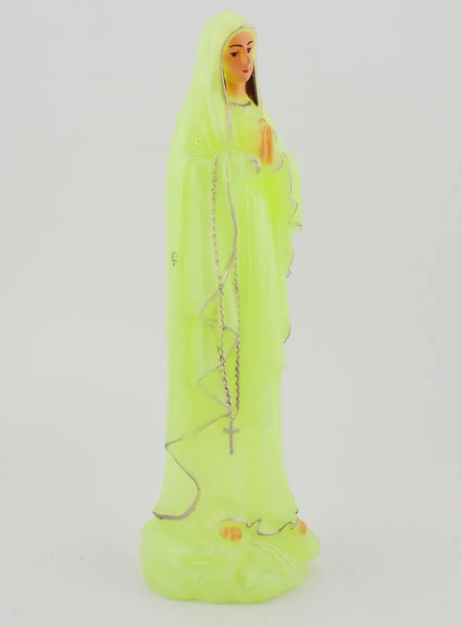Beeld Maria van Lourdes Lichtgevend - 18 cm (pic 3)