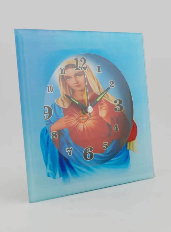 Klok Heilig Hart van Jezus - 12 cm (pic 3)