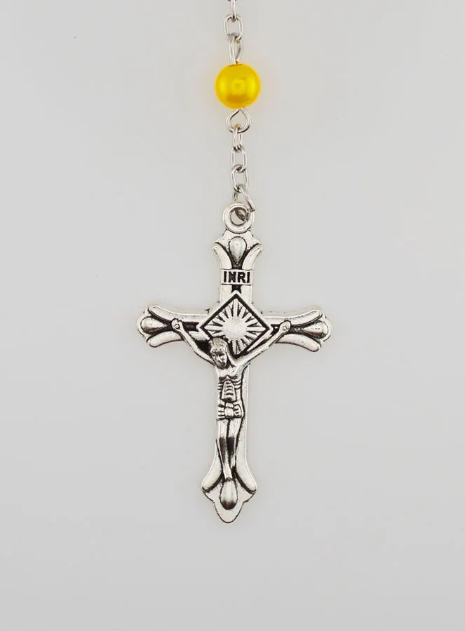 Rozenkrans Collier Trendy Multicolor Kralen (pic 3)