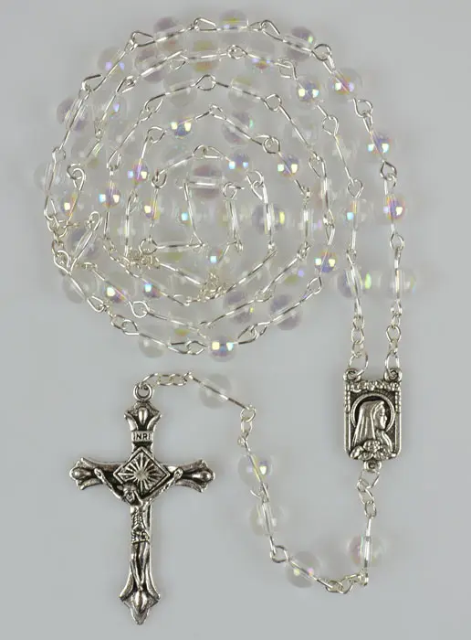 Rozenkrans Lourdes Kristallen Kralen (pic 2)