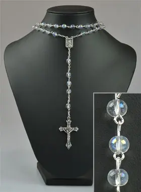 Trendy Rozenkrans Lourdes Kristal Kralen (pic 1)
