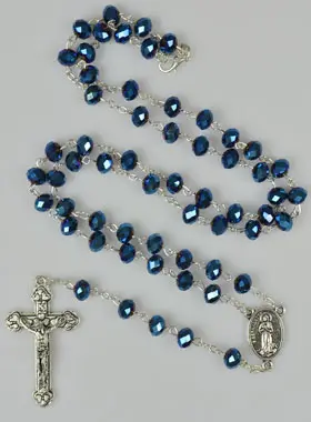 Rozenkrans Kristal Blauw (pic 1)