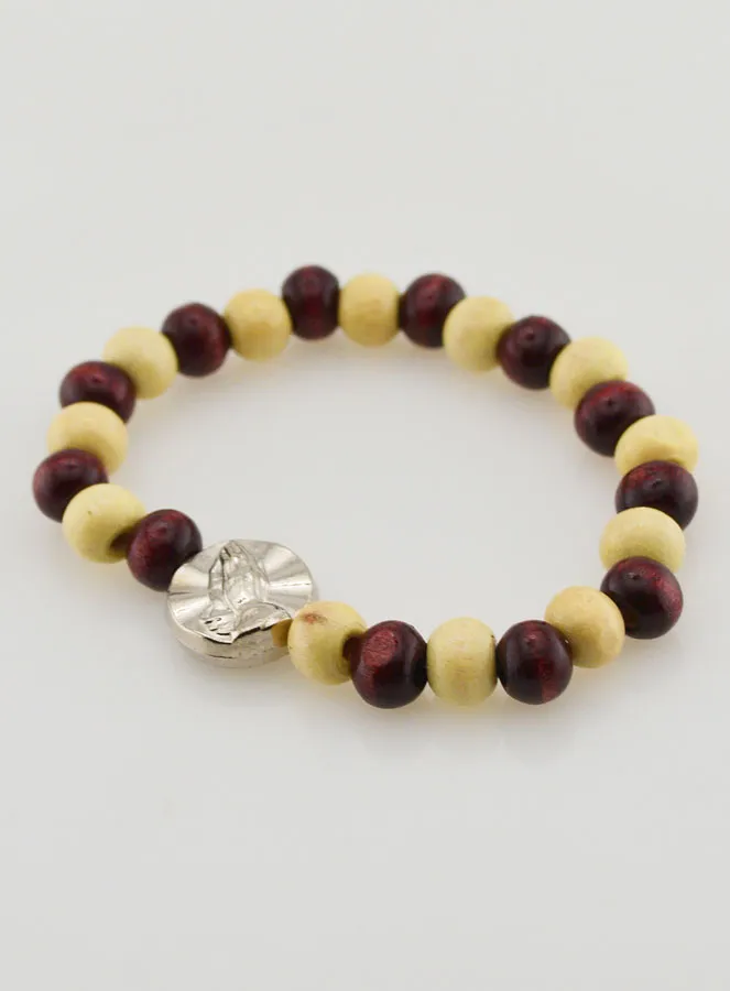 Religieuze Armband Kind Medaille Lourdes (pic 4)