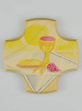 Kruis Kind van Esdoorn Hout - Mijn Eerste Heilige Communie (pic 1)