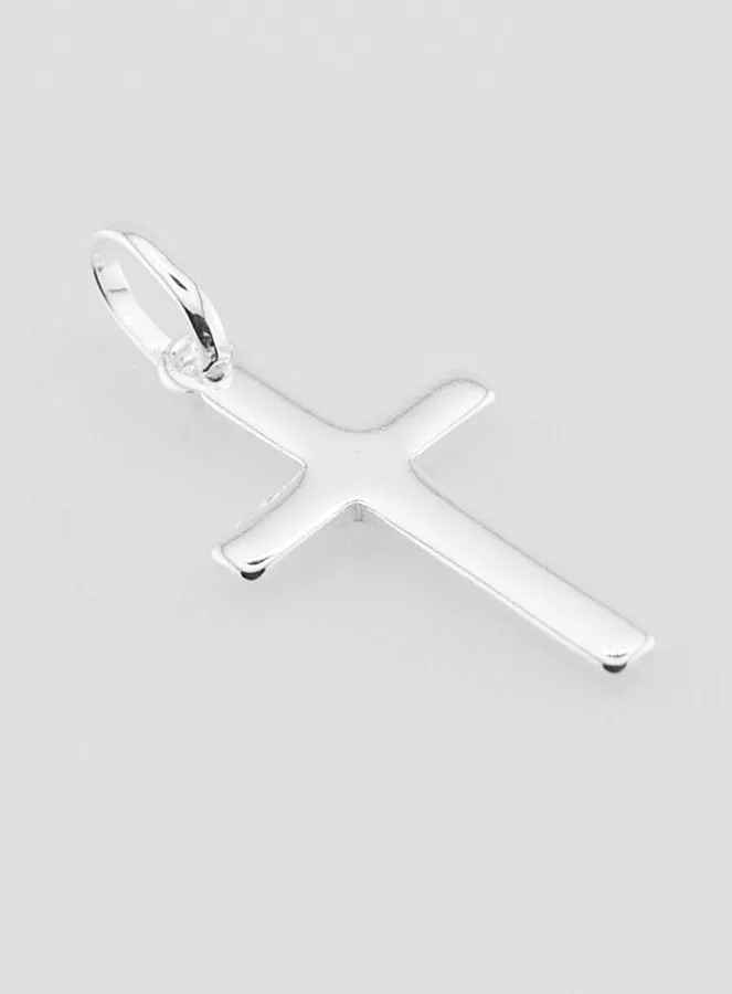 Hanger Kruis Zilver 18mm (pic 3)