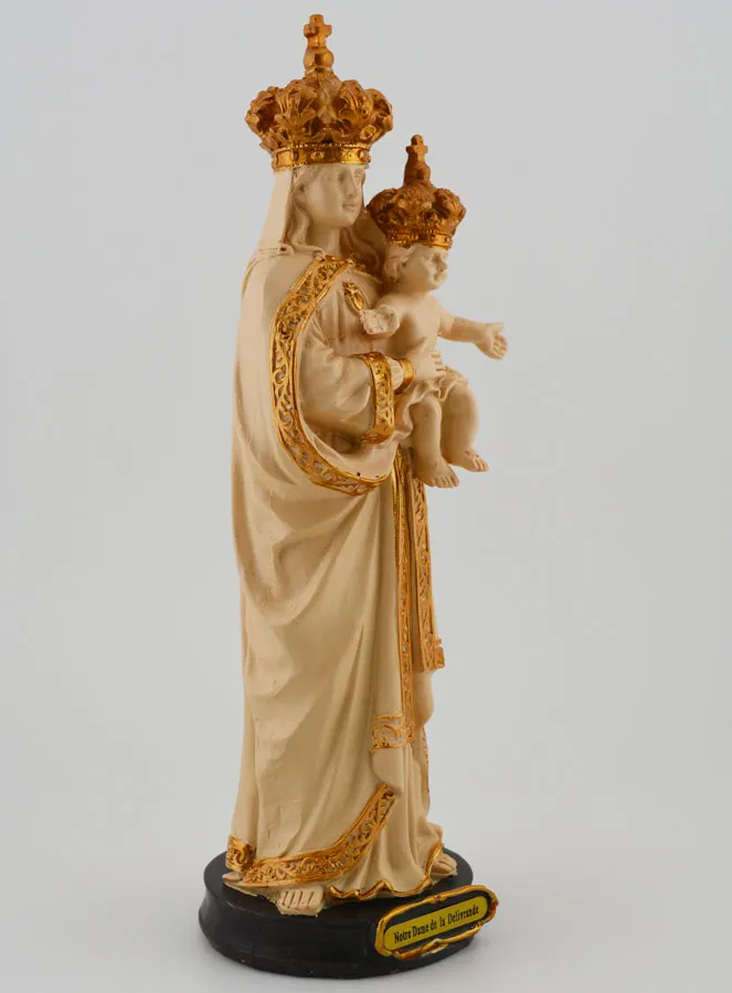 Beeld Onze Lieve Vrouw van Délivrande - 20cm (pic 3)