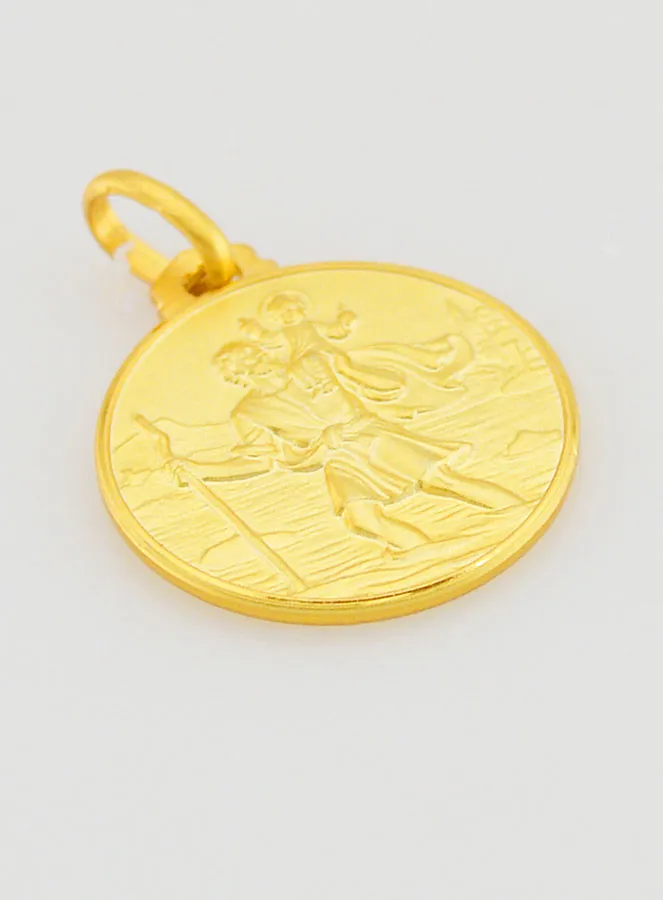Doop Hanger Christoffel Verguld (pic 3)