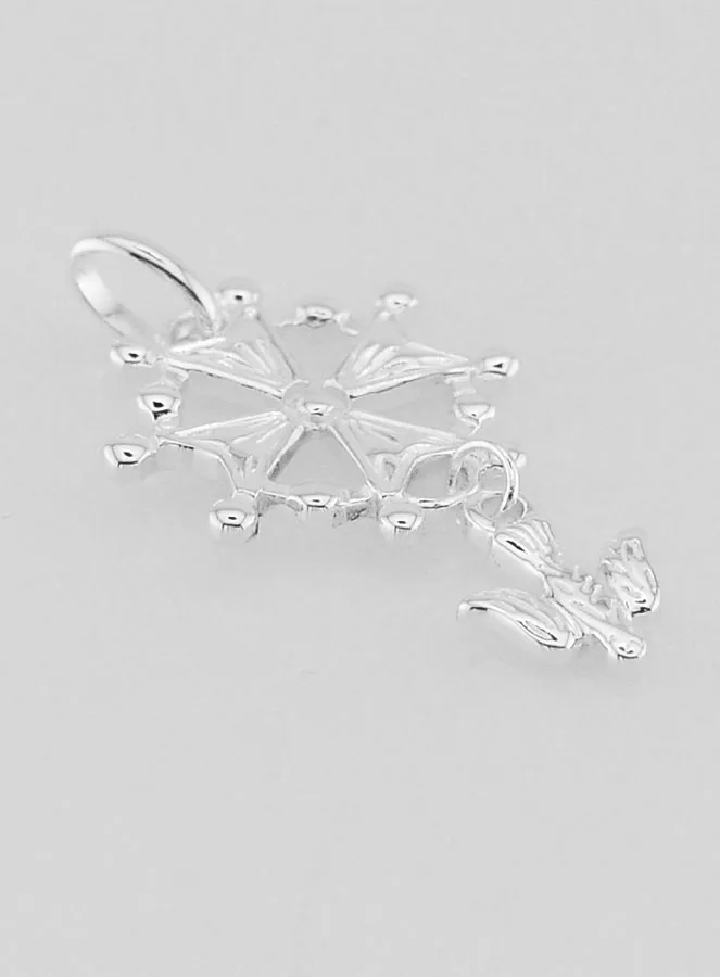 Hanger Doop Kruis Heilige Geest Echt Zilver (pic 3)