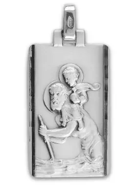 Doop Hanger Christoffel 925 Zilver (pic 1)