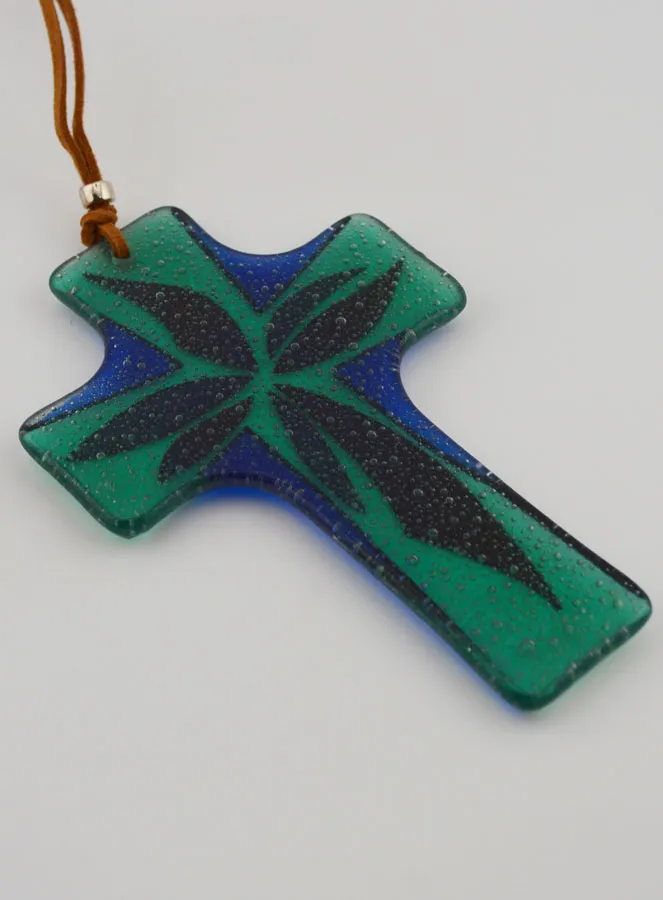 Doop Cadeau - Kruis Glas Handgemaakt (pic 4)