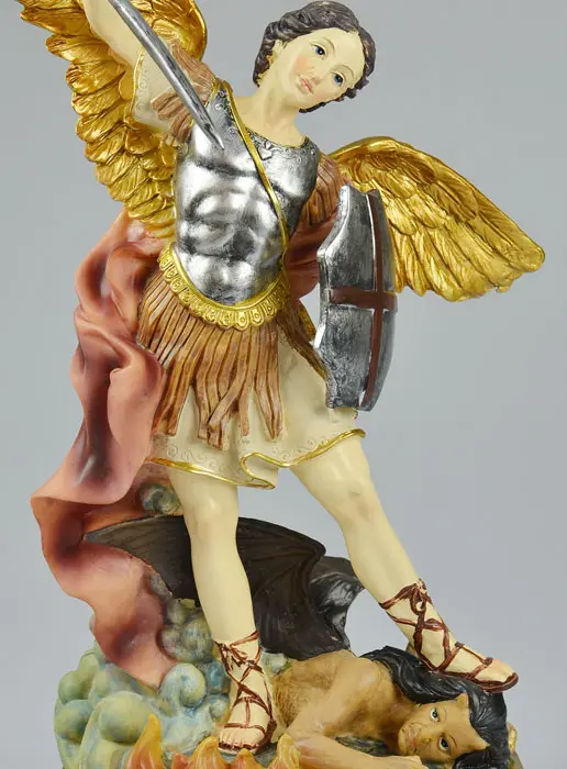Beeld Engel Michaël - 28 cm (pic 3)