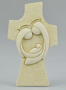 Kruis De Heilige Familie Modern - 9 cm (pic 1)