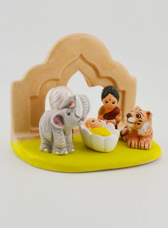 Kerststallen van de Wereld - Kerststal India (pic 4)