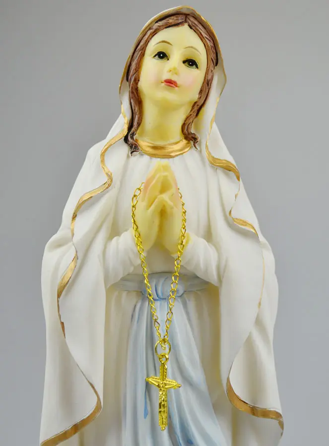 Beeld Onze Lieve Vrouw van Lourdes - 30 cm (pic 4)