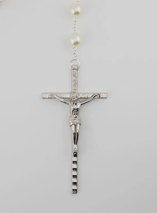 Lange Rozenkrans van Parelmoer Kralen 80 cm (pic 3)